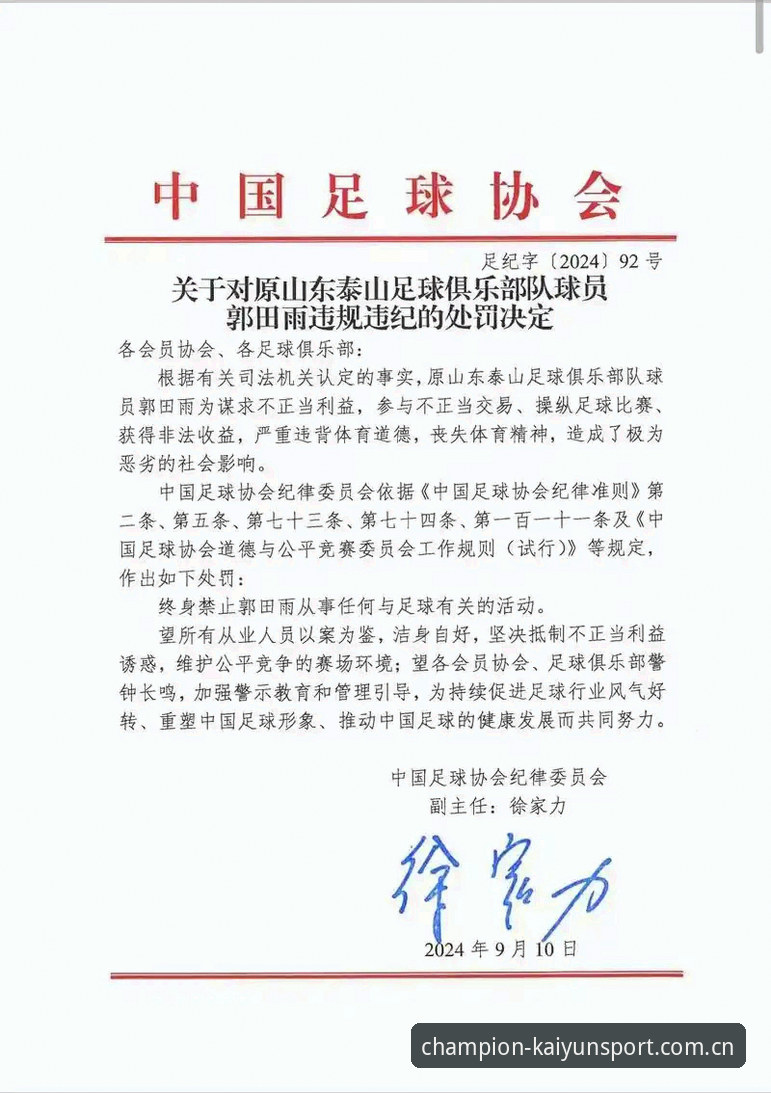 足协第三批禁足名单最新动态：65人受罚，kaiyun体育官网带你了解赛事背后真相