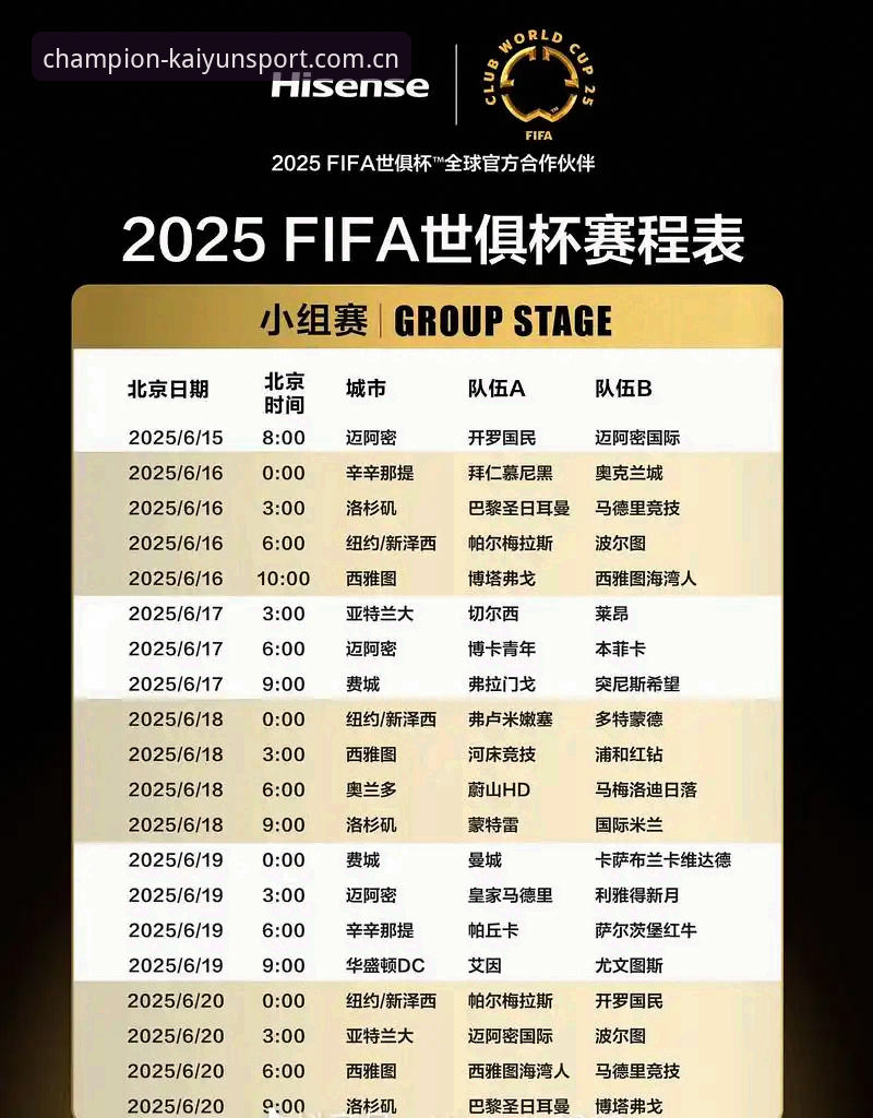 开运体育安全入口 世界杯赛程密集惹争议?开运体育官网观赛操作教程与卡拉格观点解读